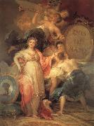 Francisco Goya Allegory of Madrid oil painting